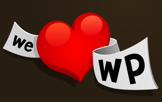 We Love WP logo